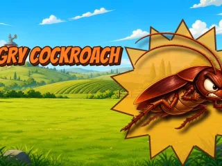 Angry Cockroach cover art — free online shooting game