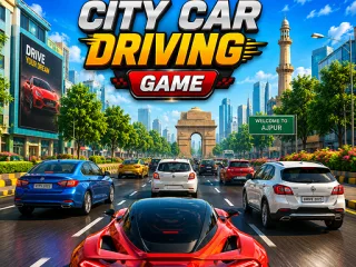 City Car Driving Game cover art — free online driving game