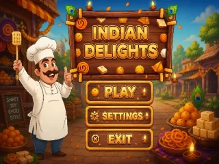 Indian Delights Match 3 cover art — free online puzzle game