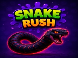 SnakeRush cover art — free online io game