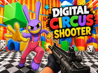 Digital Circus Shooter cover art — free online shooting game