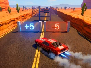 Drive and Dodge: Car Racing 3D cover art — free online driving game