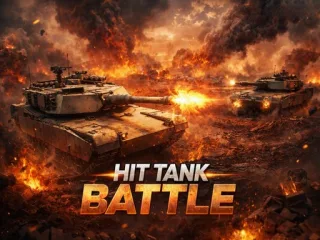 Hit Tank Battle cover art — free online shooting game