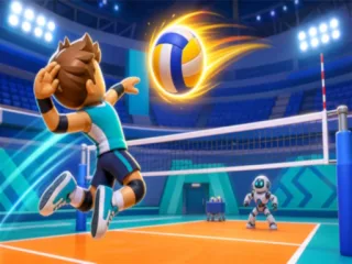 Funny Volleyball cover art — free online sports game