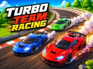 Turbo Team Racing cover art — free online driving game