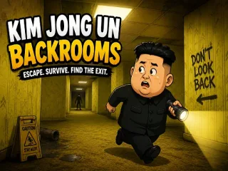 Kim Jong Un Backrooms cover art — free online horror game